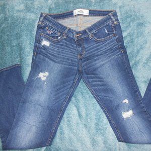 Distressed Hollister Jeans 9R EUC